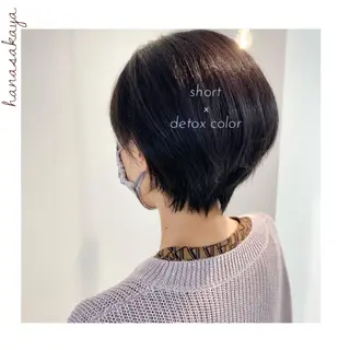 ショート カラー 平田 健一のヘアスタイル