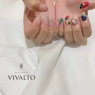 ネイル 藤原 胡桃のネイルデザイン