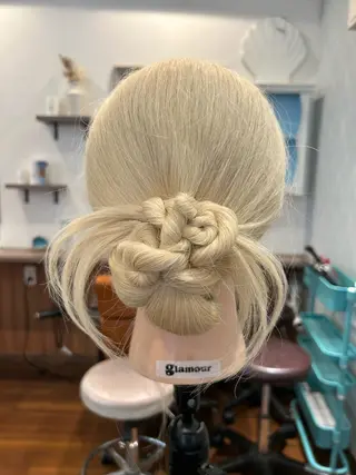 ヘアアレンジ 柳樂 純香のヘアスタイル