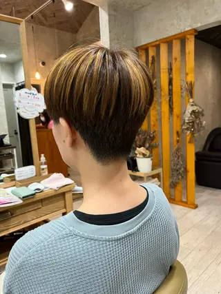 ショート 中村 由稀のヘアスタイル