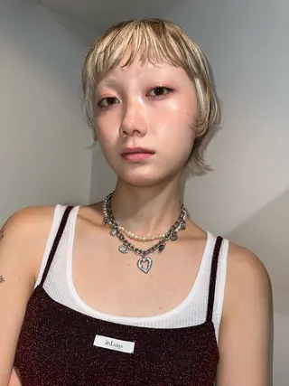 ショート カラー 🎀オイダイラ モモカ🎀のヘアスタイル