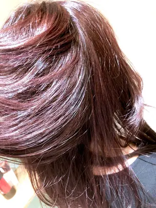 ミディアム カラー パーマ ヘアアレンジ 【ツヤ髪美容師】 ツダケイスケのヘアスタイル
