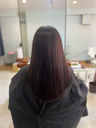 ミディアム 【清瀬】パサツキ 広がり改善川合剛史のヘアスタイル