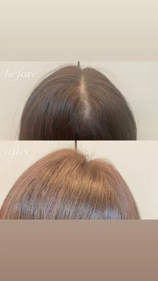 ミディアム 艶髪と透明感を ‼️/若林のヘアスタイル
