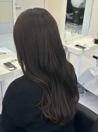 ロング カラー Ayano‪‪🎀似 合わせ×透明感🎀のヘアスタイル
