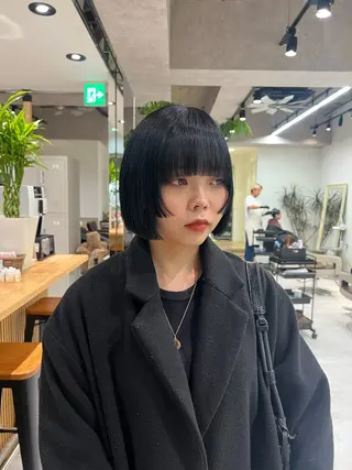 ショート 透明感カラー/ボブ / MARIE🍇のヘアスタイル