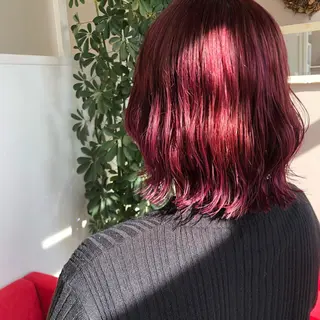 ミディアム 堀越 エリのヘアスタイル