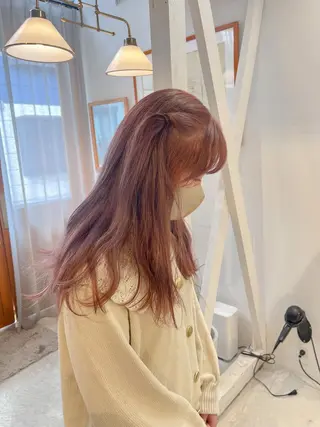 ロング カラー ボブ/色素薄めカラー RISAのヘアスタイル