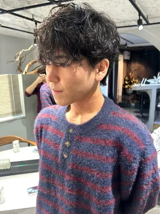 メンズ 船橋/パーマ/メンズ キチ/RITSU🪡のヘアスタイル