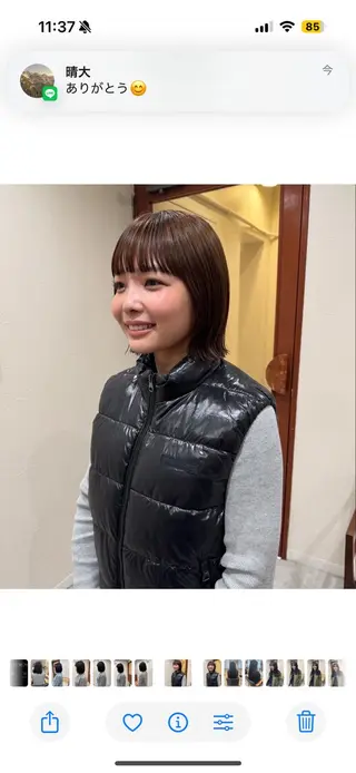 ショート 透明感カラー ☆akoのヘアスタイル