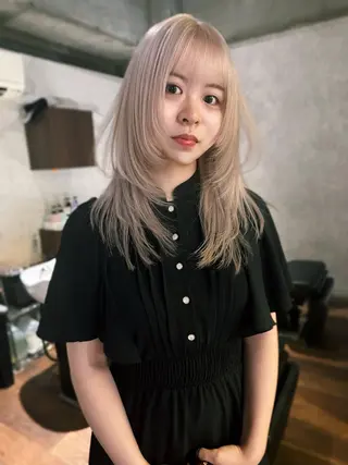 カラー 🧡色落ちまで2度 楽しめる🧡ヨシキのヘアスタイル