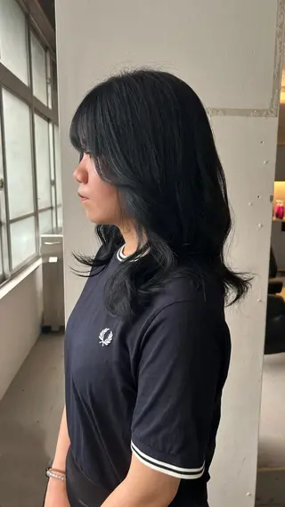 カラー 谷口 萌瑛のヘアスタイル