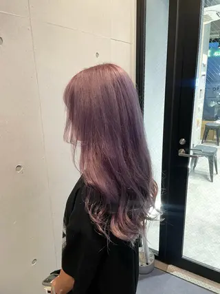 ロング 抜け感ハイトーン/ ボブ/Ririnaのヘアスタイル