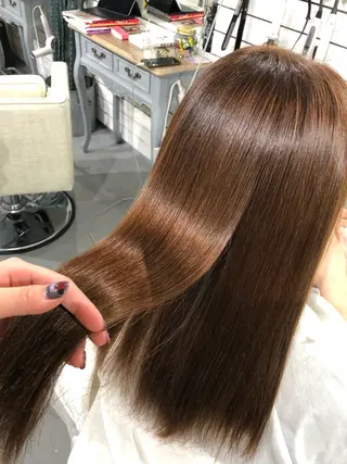 ロング 🧡艶髪ちゅるん髪 🫧🧡YUKI❄️のヘアスタイル