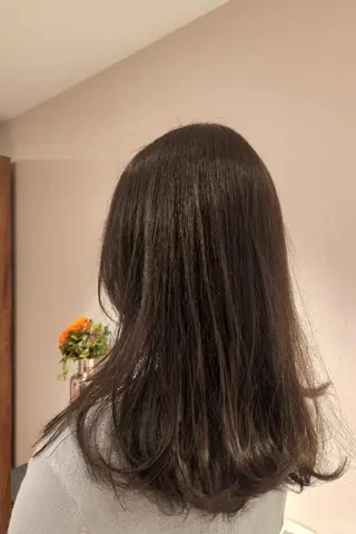 セミロング カラー ✨カット✨ 小田　なつめのヘアスタイル
