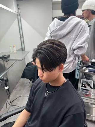 パーマ メンズ メンズパーマ特化 園田　楓莉のヘアスタイル