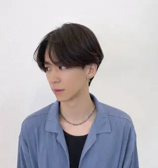 ショート メンズ 虻川 天秀のヘアスタイル