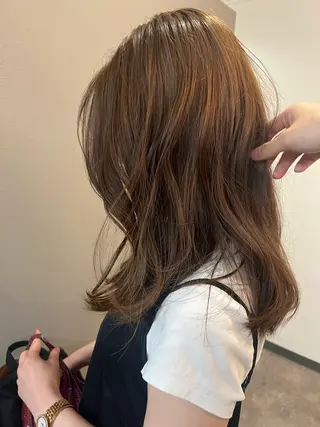 ロング カラー パーマ/透明感カラー 元町🌱takutoのヘアスタイル
