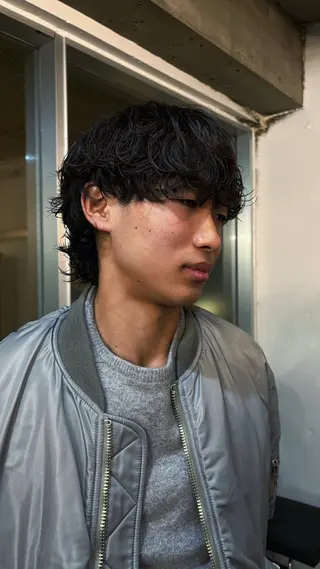 パーマ メンズ パーマ特化/ カラー/廣田歩のヘアスタイル