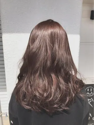 ロング カラー レイヤーカット匠 イソザキノリユキのヘアスタイル