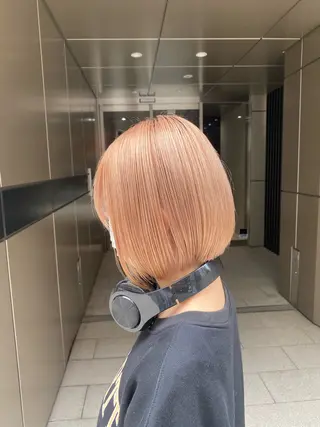 ショート カラー 艶カラー/ハイライト /レイヤー中島啓太のヘアスタイル