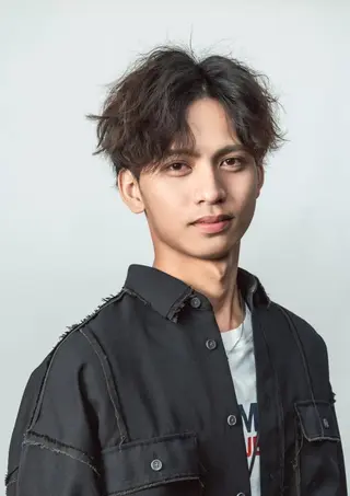 メンズ 小栗 柊翔のヘアスタイル
