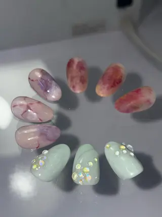 ネイル Hair Space Carm所属・n ノアンのネイルデザイン