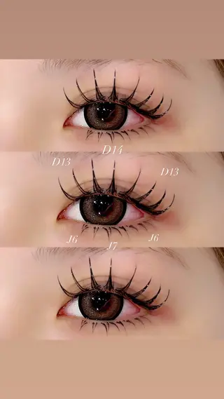 マツエク・マツパ Hipahipa! MISAKIのマツエク・マツパデザイン