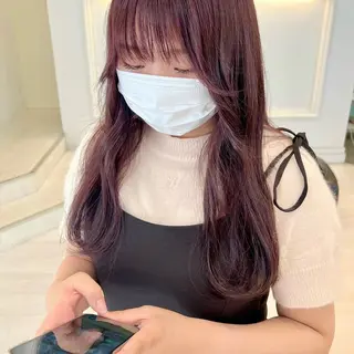 ロング カラー ParveMix / 横谷 日菜子 ❤︎のヘアスタイル