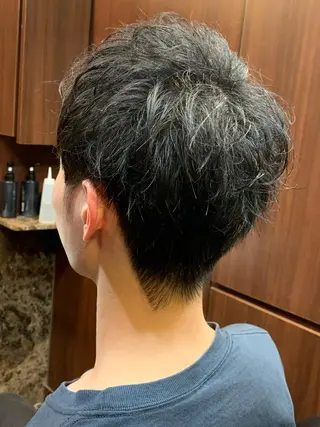 ショート メンズ 羽木 隆徒のヘアスタイル