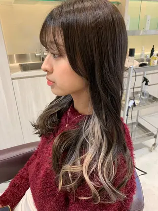 ロング Yuuki🌷名古屋 栄 カラー/ボブのヘアスタイル