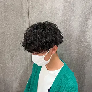 ショート パーマ メンズ 瀧野 翔吾【メンズ特化】のヘアスタイル