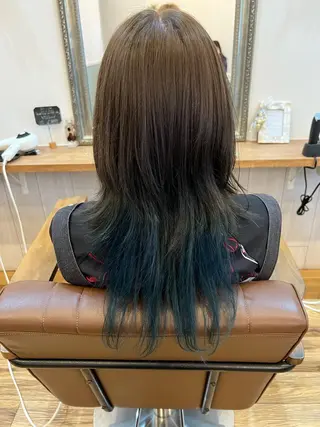ロング カラー 🐰ハイトーンカラー 畠山 渡🐰のヘアスタイル
