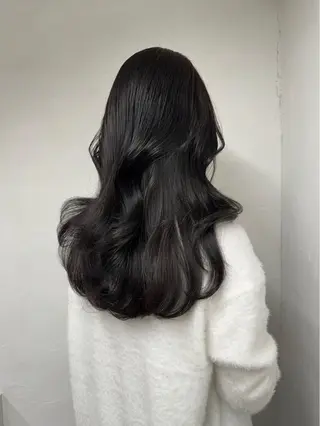 ロング カラー 坂口 誠弥のヘアスタイル