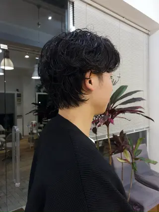 パーマ イヌイ フウコのヘアスタイル