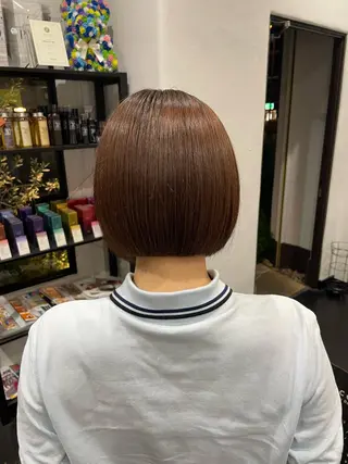 ショート 稲本麻衣 【韓国ヘア】のヘアスタイル
