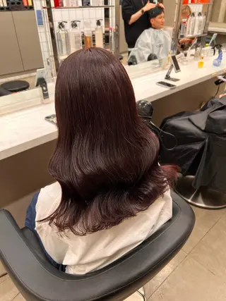 ロング カラー 💖札幌カラー 指名No.1💖玲奈のヘアスタイル