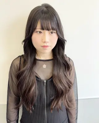 ロング 韓国ヘア🇰🇷 スズキのヘアスタイル