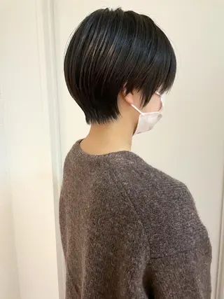ショート カラー 江上拓郎/ショート /酸性ストレートのヘアスタイル