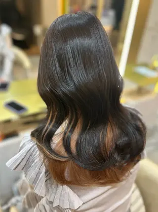 セミロング GALLARIA 名駅オーキッドGビル店【ガレリア】所属・Sakura /韓国ヘアのヘアスタイル