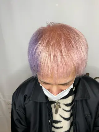 ショート カラー パーマ ヘアアレンジ メンズ キッズ ネイル マツエク・マツパ 🌈髪質改善・美髪矯 正・平野瀬乃🌈のヘアスタイル