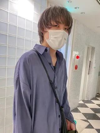 ショート カラー メンズ ボブ特化美容師/ ボブパーマ/ミツイのヘアスタイル