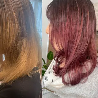ミディアム ヘアカラーリスト NAOのヘアスタイル