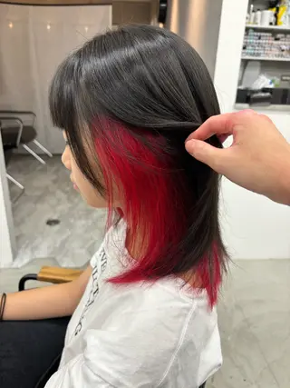 ミディアム カラー Telasu 🐈ゆうかのヘアスタイル