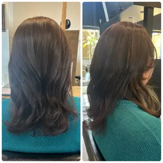 セミロング Hair + Head spa en所属・髙草木 あさ菜のヘアスタイル