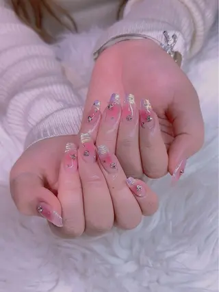 ネイル 長さだし専門店 M2　rikaのネイルデザイン