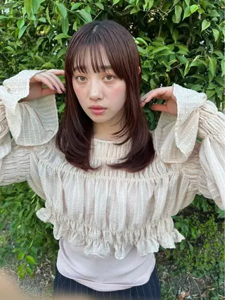 ミディアム ⋆꙳ yui ‎𖤐 ̖́-‬のヘアスタイル