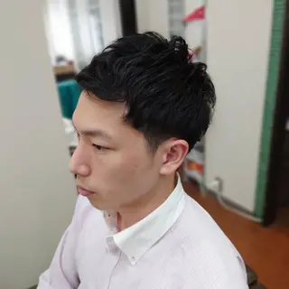 ショート BARBER/ 髪質改善/南慎也のヘアスタイル