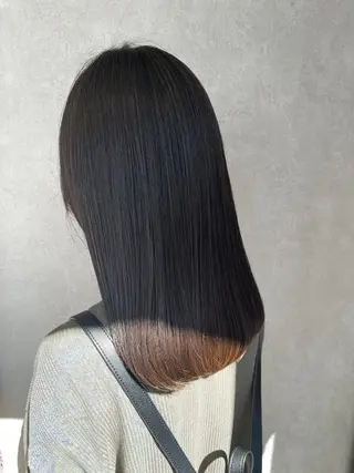 セミロング 栗本 博史のヘアスタイル
