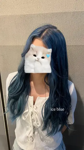 ロング カラー ふわモテ/艶カラー yuki♡♡のヘアスタイル